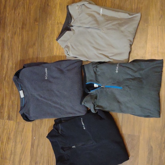 Columbia Other - Lot of 4 Columbia fleece pullover - men's XXL